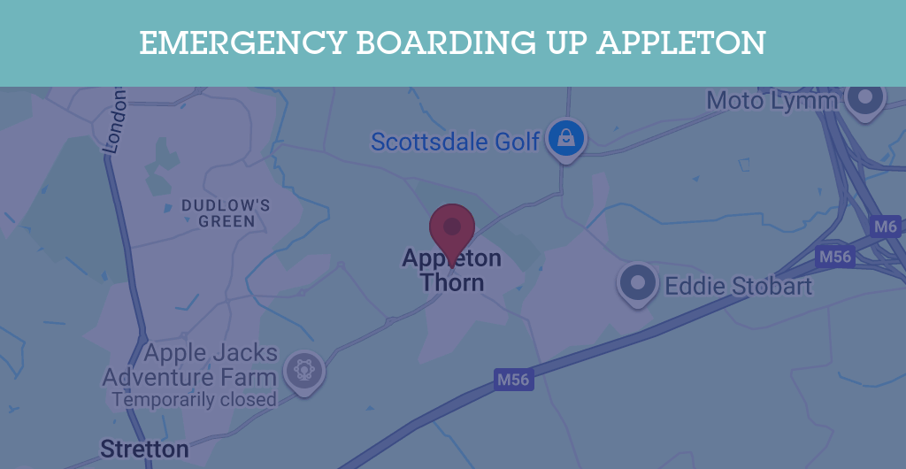 Emergency Boarding Up Services in Appleton - OX13