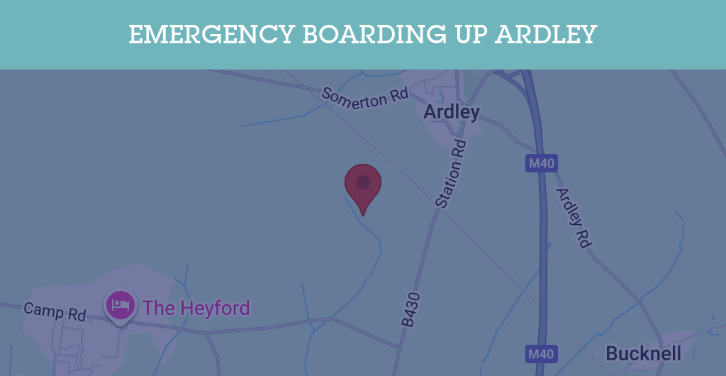 Emergency Boarding Up Services in Ardley - OX27