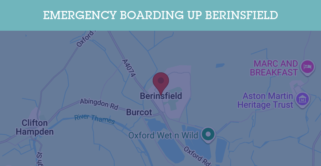 Emergency Boarding Up Services in Berinsfield - OX10
