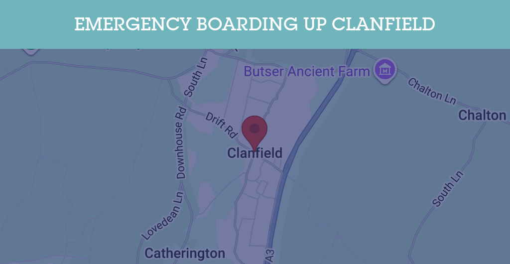 Emergency Boarding Up Services in Clanfield - OX18