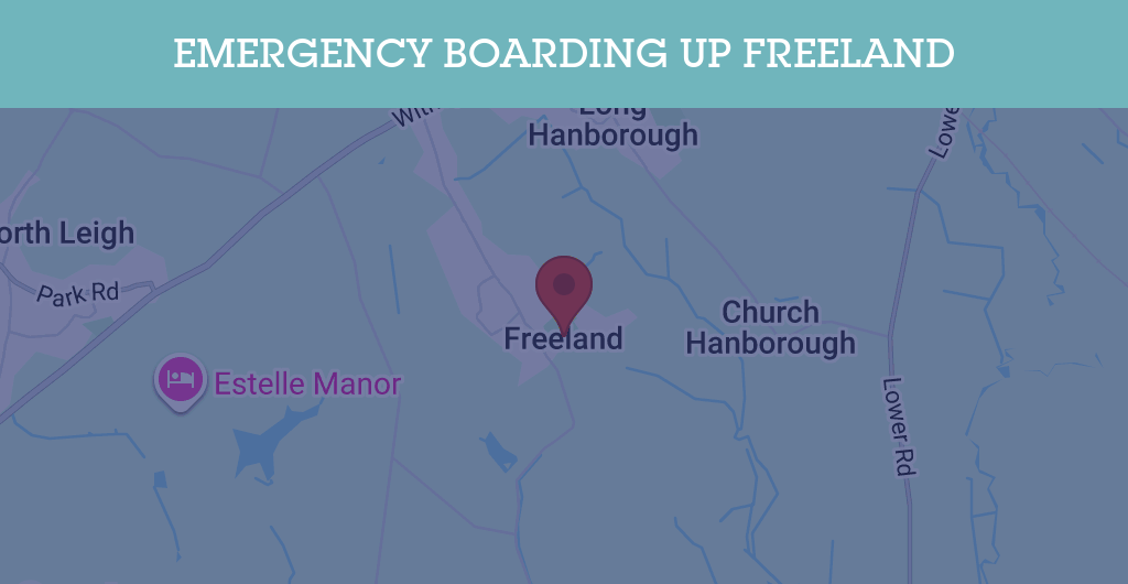 Emergency Boarding Up Services in Freeland - OX29