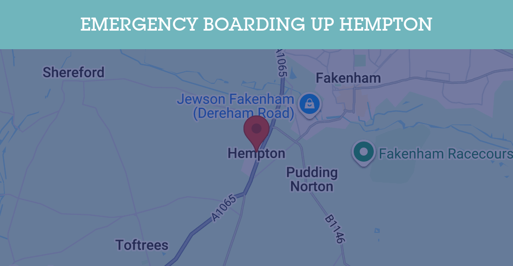 Emergency Boarding Up Services in Hempton - OX15