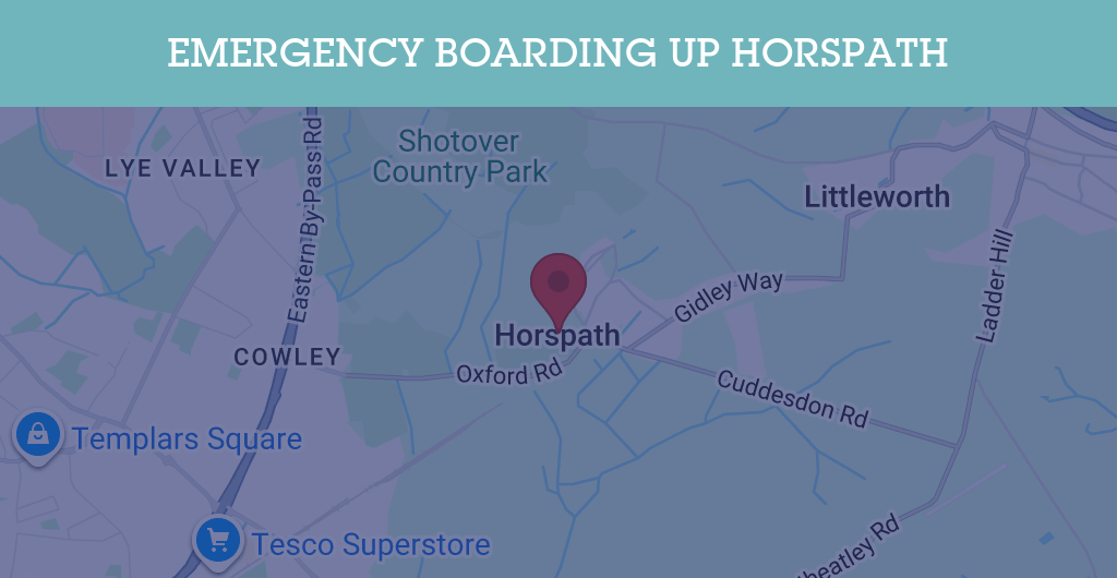 Emergency Boarding Up Services in Horspath - OX33