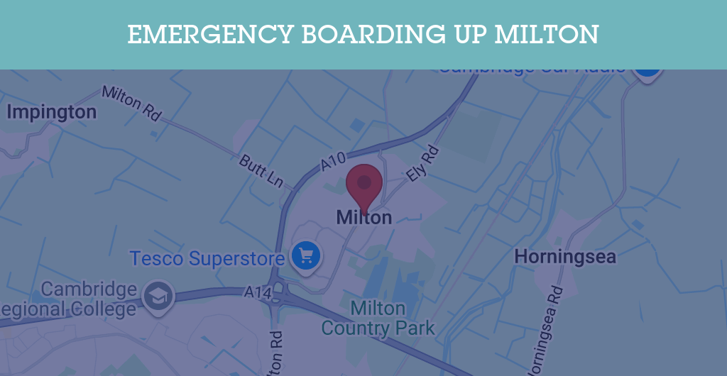 Emergency Boarding Up Services in Milton - OX14