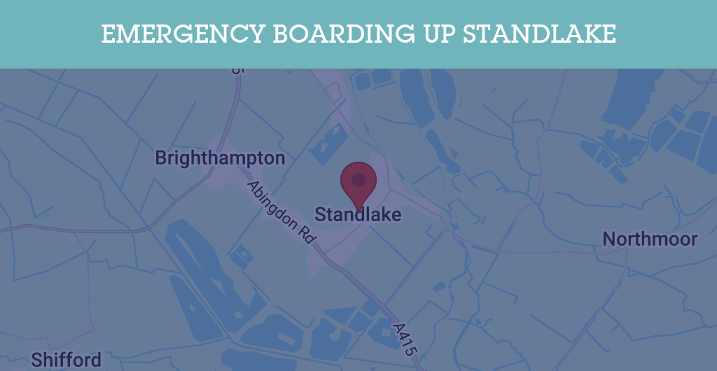 Emergency Boarding Up Services in Standlake - OX29