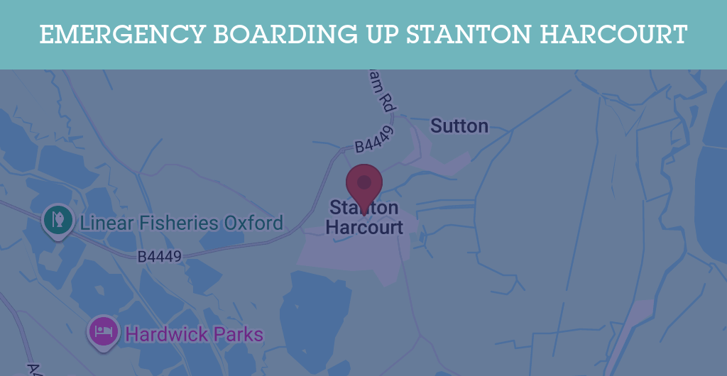 Emergency Boarding Up Services in Stanton Harcourt - OX29
