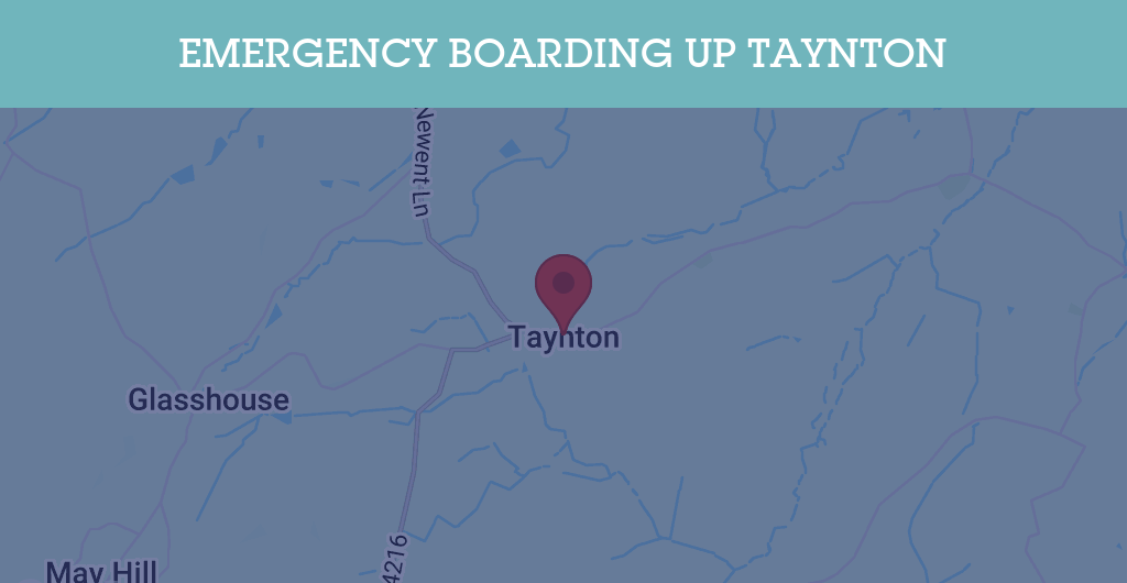 Emergency Boarding Up Services in Taynton - OX18