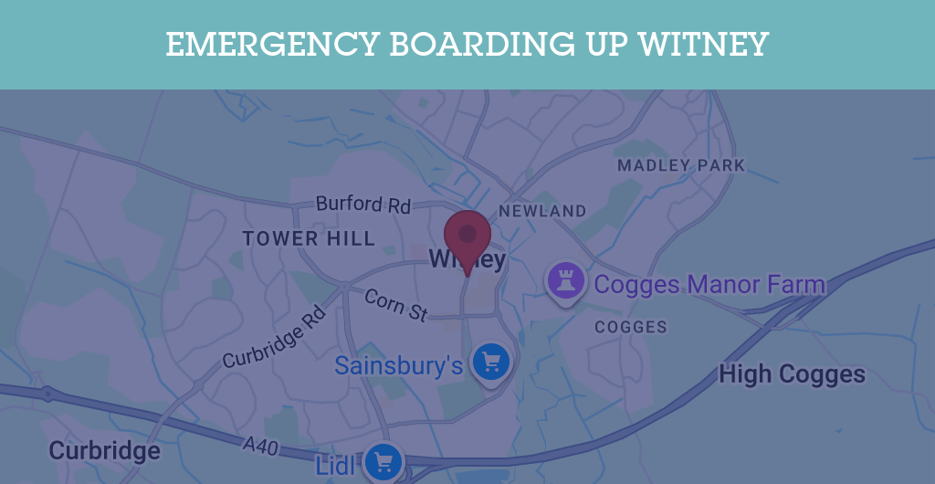 Emergency Boarding Up Services in Witney - OX8